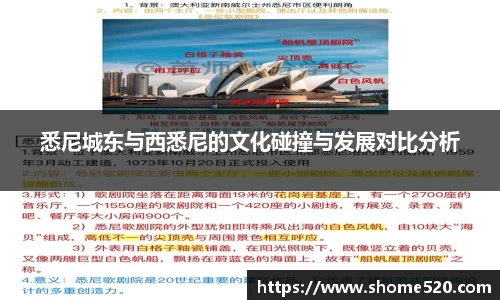 悉尼城东与西悉尼的文化碰撞与发展对比分析